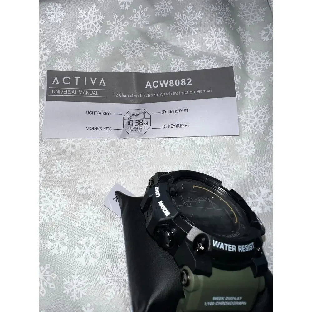 Activa Summit X Invicta Men's Digital Watch 50mm ACW8082-006